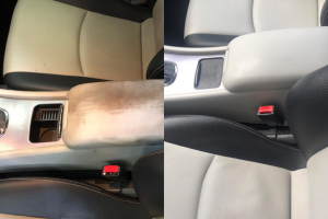 antes y después limpieza tapicería